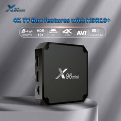 X96 Mini - 6GB+64GB - Android 13 - 4K - Smart Android Tv Box - SmartEshop.Pk