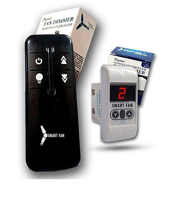 Digital Ceiling Fan Dimmer With Remote Control OLD PIANO Fitting - SmartEshop.Pk