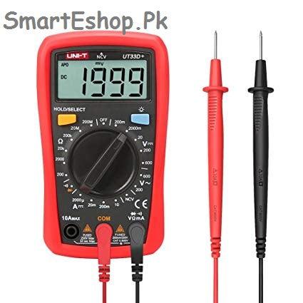 UNI-T UT33D+ DIGITAL Multimeter - SmartEshop.Pk