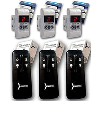 Pack Of 3 - Digital Fan Dimmer With Remote Control Feature Old (Piano) Fitting - SmartEshop.Pk