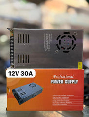 Professional 12V Power Supply – 10A / 20A / 30A | AC to DC SMPS Adapter | Industrial Grade SmartEshop.Pk