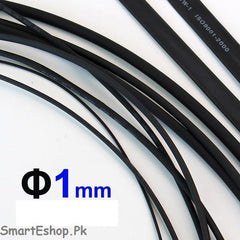 1meter Heat Shrink Tube Size 1MM Tubing Shrinkable Wrap Wire Cable Sleeve - SmartEshop.Pk