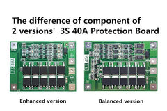 3S 40A Li-ion Lithium Battery Charger Protection Board PCB BMS For Drill Motor 11.1V 12.6V Lipo Cell Module - SmartEshop.Pk