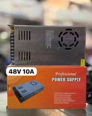 Professional 48V Power Supply – 10A / 20A | AC to DC SMPS Adapter for Motors, Coolers & DIY Projects SmartEshop.Pk