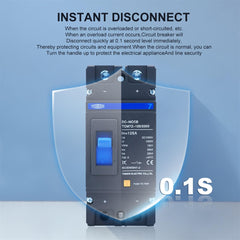 Tomzn TOM7Z 2P 125A DC MCCB Breaker SmartEshop.Pk