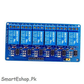 6 Channel Relay Module Low Relay Module Board for Arduino PIC AVR MCU DSP ARM - SmartEshop.Pk