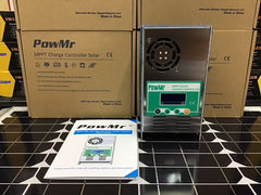 PowMr MPPT Solar Charge Controller 60 amp 48V 36V 24V 12V Auto - Max 160VDC Input, LCD Backlight Solar Charge Controller SmartEshop.Pk