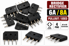 Bridge Rectifier 6A / 8A | Pullout Used Rectifier Diode | Power Supply & Inverter Repair