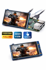 3.5-Inch LCD HDMI USB Touch Screen | Full HD 1920×1080 | Compatible with Raspberry Pi 3 Model B & Orange Pi | MPI3508 SmartEshop.Pk