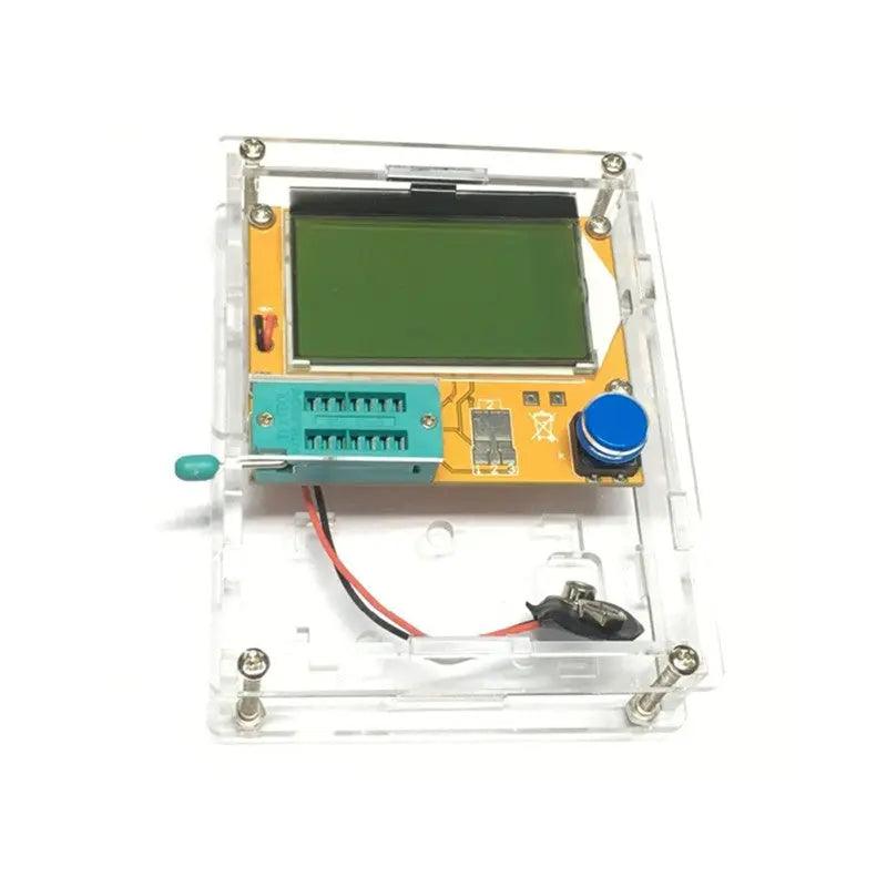 Clear Acrylic Case Shell Housing For LCR-T4 Transistor Tester - SmartEshop.Pk