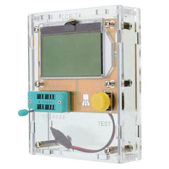 Clear Acrylic Case Shell Housing For LCR-T4 Transistor Tester - SmartEshop.Pk