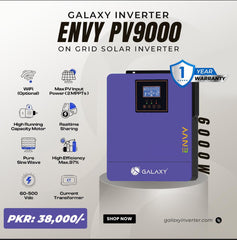 Galaxy Inverter ENVY PV 9000 Withuot Battery SmartEshop.Pk