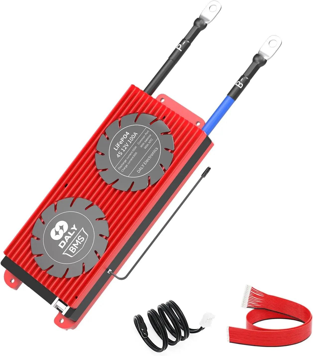 Daly Waterproof 4S 12V 100A LiFePO4 BMS, With Balancing - SmartEshop.Pk