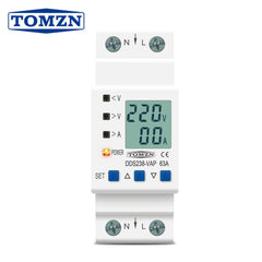 TOMZN DDS238-VAP 4in1 Digital Adjustable voltage protector with current limit 63A - SmartEshop.Pk