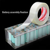Fiber Glass Transparent Tape Grid Style Mesh Single Side Adhesive Avionics Lithium Battery Pack Packing Tape Fixed High Viscosity Packing Tape SmartEshop.Pk