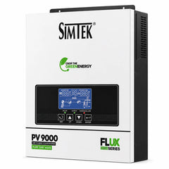 Simtek Flux Series PV9000 6kW Battery-Less PV Solar Inverter – Real-Time Grid Sharing | Pure Sine Wave