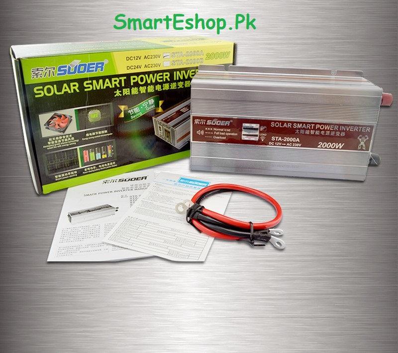 Suoer 2000W 12V 220V Solar Power Inverter STA-2000A - SmartEshop.Pk