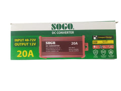 SOGO 20A DC Converter 48-72V to 12V | High-Power Voltage Converter for Reliable Performance SmartEshop.Pk
