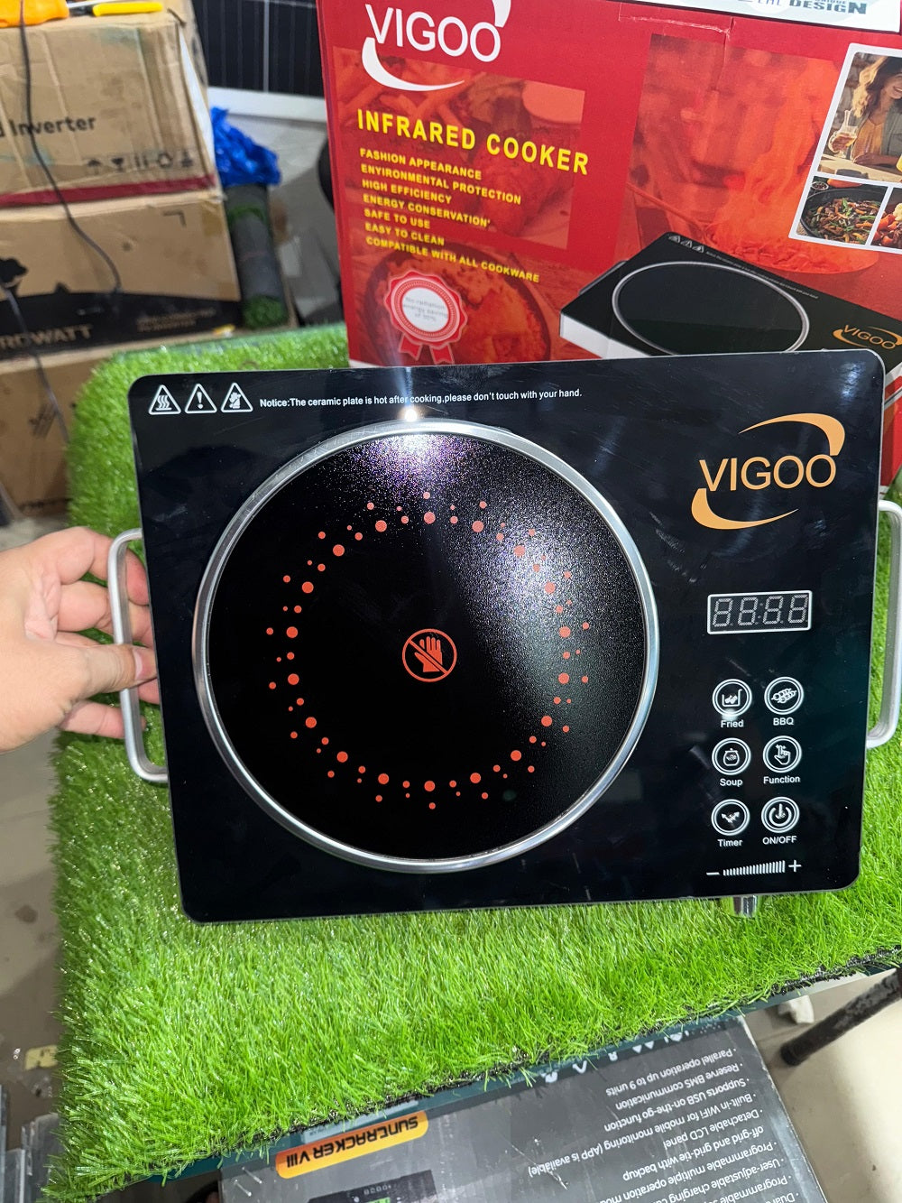 Induction Cooker, Single Burner, 2000W SmartEshop.Pk