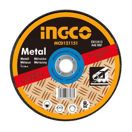 Ingco MCD121251 Abrasive metal cutting Disc For 5 Inch - SmartEshop.Pk