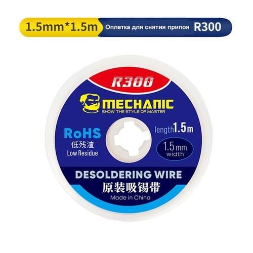 MECHANIC Desoldering Wire R300 1.5 x 1.5 mm BGA Welding Desoldering Wick Braid Tin - SmartEshop.Pk