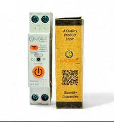 MORA Smart WiFi 10-in-1 63A Protector Switch – Overload, Voltage, Leakage Protected | Timer App Control SmartEshop.Pk