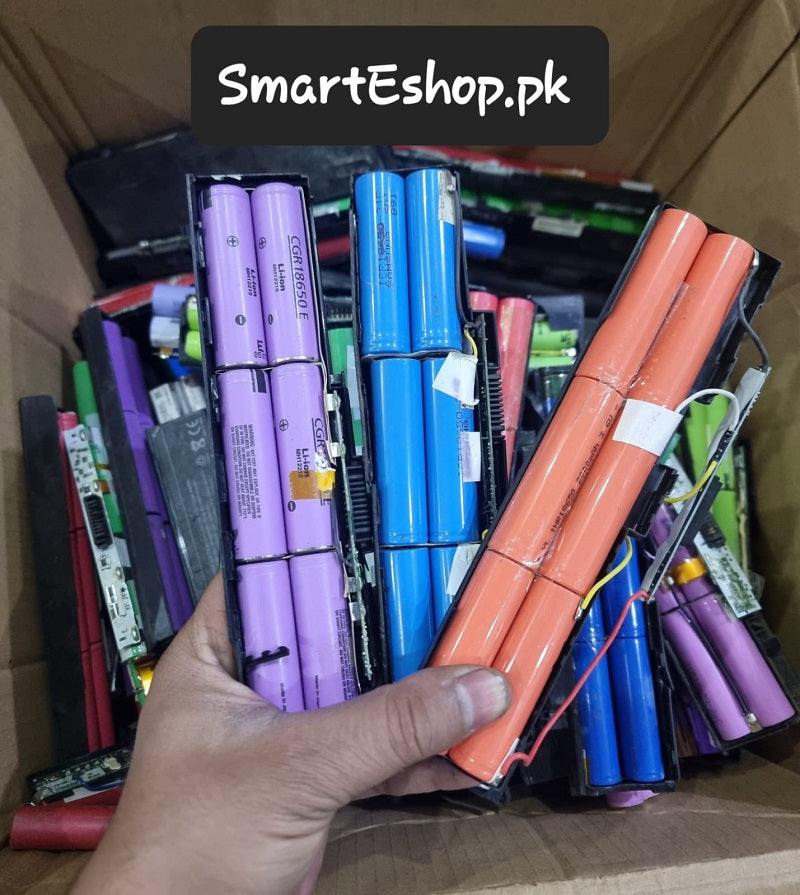 Old Laptop Battery 6 Cell For Power Bank Or DIY Batterys - SmartEshop.Pk