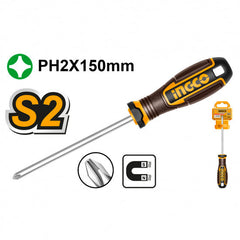 PHILLIPS SCREWDRIVER 6X150MM PH2 MAGNETIC SmartEshop.Pk