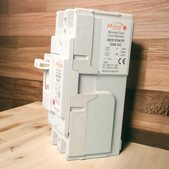 Mora 125A Breaker 2 Pole DC MCCB Breaker, Battery Breaker, Solar Panels Breaker, and Copper Points SmartEshop.Pk