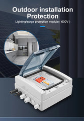 Compact DC 600V PV Combiner Box with Enhanced Safety Features SmartEshop.Pk