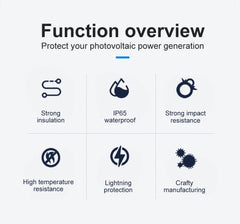 Compact DC 600V PV Combiner Box with Enhanced Safety Features SmartEshop.Pk