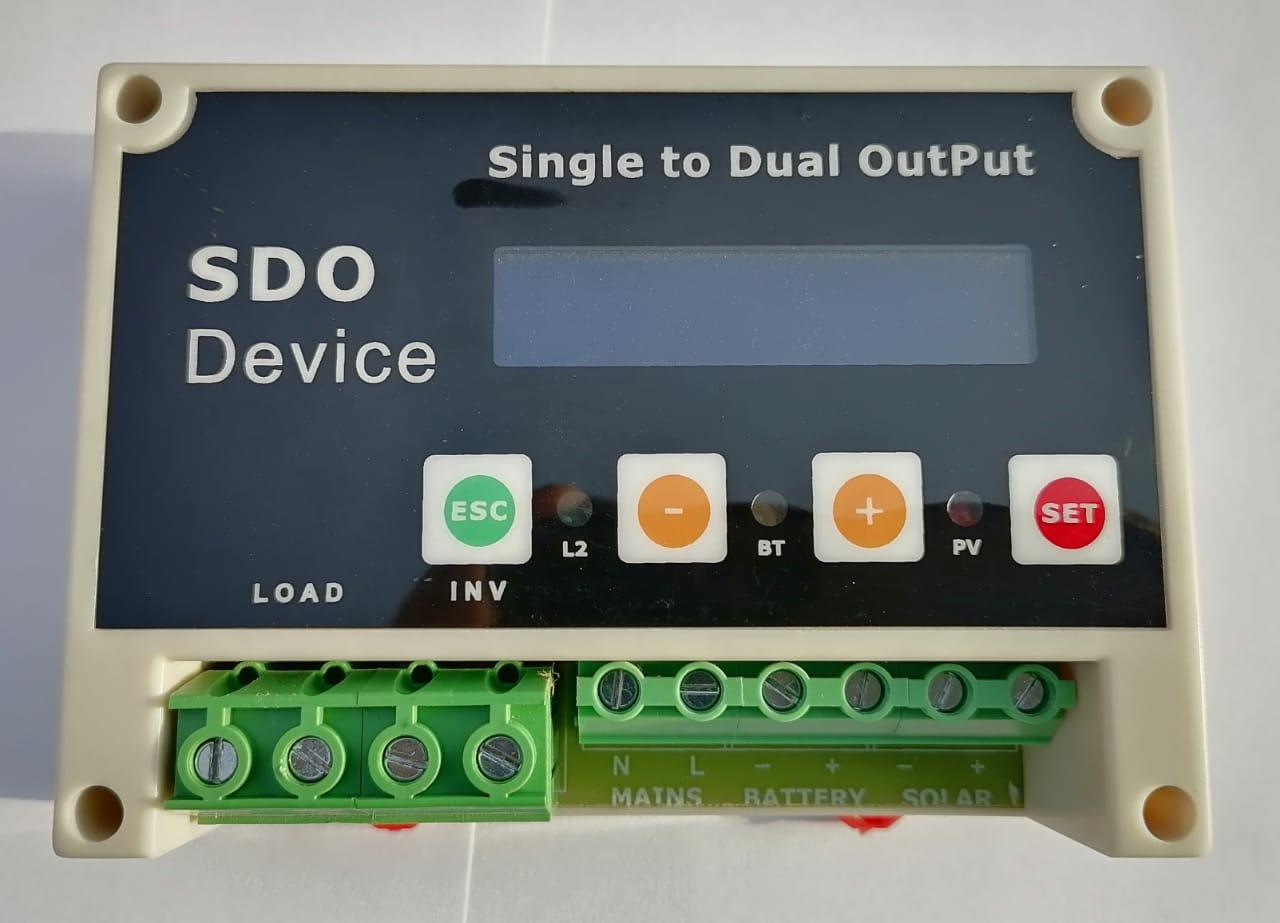 SDO (Single To Dual Out ) Device For Solar Inverter Hybrid Ups - SmartEshop.Pk