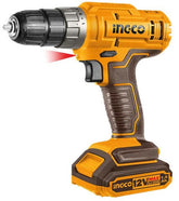 Screwdriver INGCO CDLI1218 Li-Ion Proline 12V Yellow/Black SmartEshop.Pk