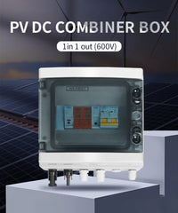 Compact DC 600V PV Combiner Box with Enhanced Safety Features SmartEshop.Pk