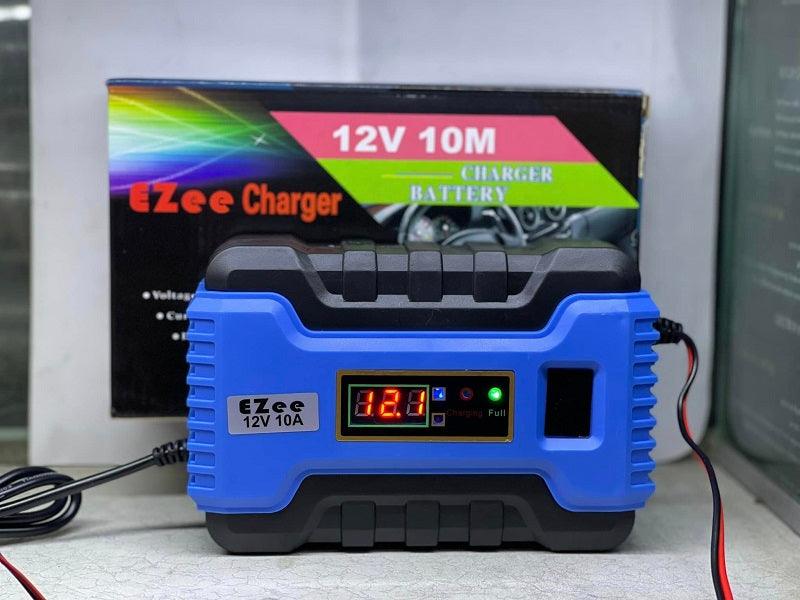 Smart Battery Charger Dc 12V 10A EZEE - SmartEshop.Pk