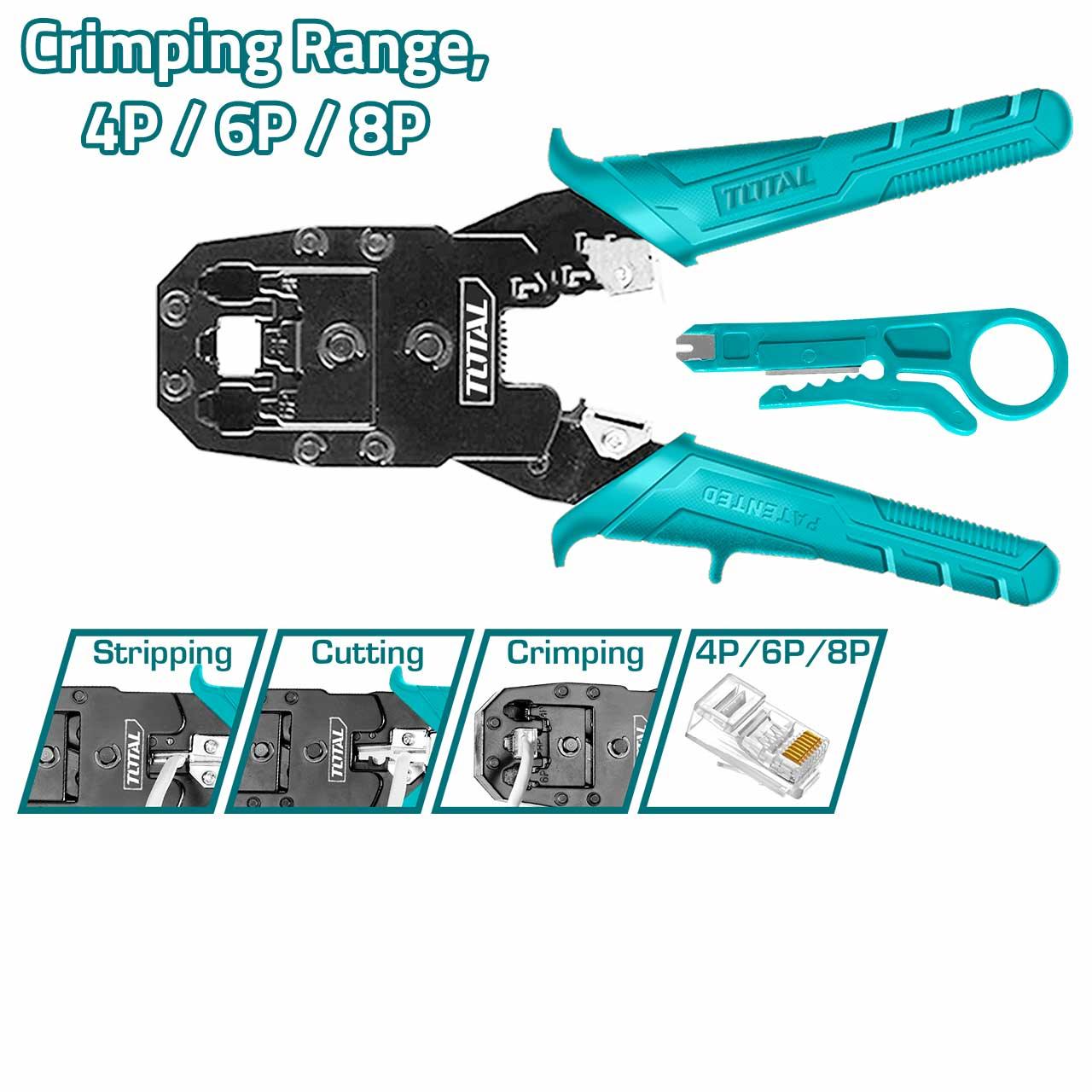 TMPC4468P Modular Plug Crimper - SmartEshop.Pk