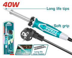 Total Electric Soldering Iron Straight Tip 40W- TET1406 My Store