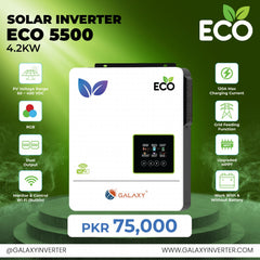 Galaxy ECO 5500 4.2KW Hybrid Solar Inverter SmartEshop.Pk