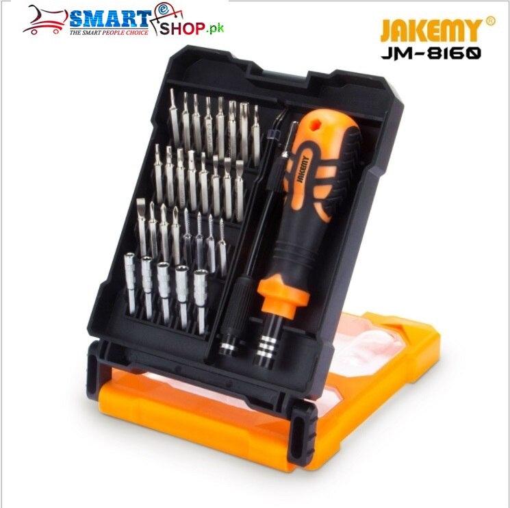 Jakemy JM-8160 33 in 1 Multifunctional DIY Screwdriver Set - SmartEshop.Pk