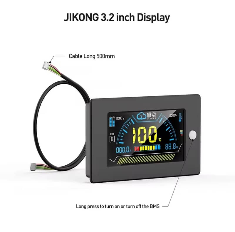 JK Smart BMS 3.2″ JIKONG LCD Display Monitor in Pakistan SmartEshop.Pk