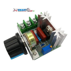 New PWM 2000W AC Motor Speed Controller 50-220V 25A Adjustable Motor Speed Controller Voltage Regulator - SmartEshop.Pk
