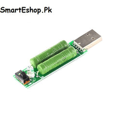 USB Mini Discharge Interface Load Resistor with Switch 2A 1A Green Drop Ship My Store