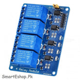5V 4 Channel Relay Module 4-channel Relay Control Board For ArduinoRelay Module With Optocoupler Relay Output 4 Way - SmartEshop.Pk