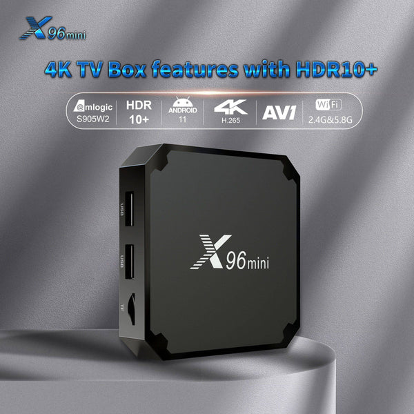 X96 Mini - 6GB+64GB - Android 13 - 4K - Smart Android Tv Box My Store