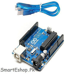 Arduino Uno R3 With Cable ATmega328P - SmartEshop.Pk