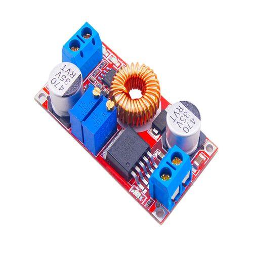 5A XL4015 DC-DC Step Down Buck Converter Module Power Supply LED Lithium Charger (RED) - SmartEshop.Pk