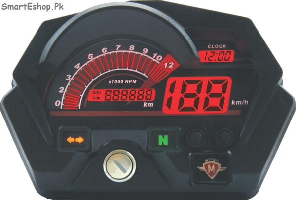 Digital Speedo Meter for Motor Cycle 70cc My Store