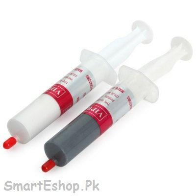 THERMAL GREASE SILICONE PASTE SILVER CPU CHIP HEATSINK PASTE,PELTIER PAST - SmartEshop.Pk