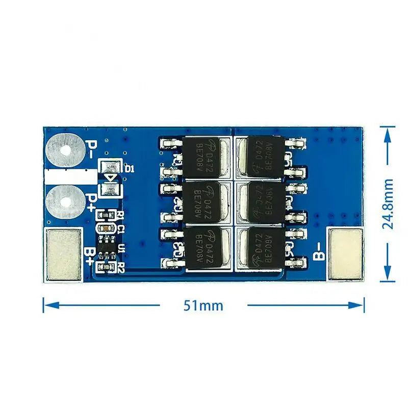 1S 3.2V 25A LiFePO4 Battery Protection Board – Lithium Iron Phosphate BMS Module SmartEshop.Pk