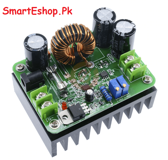 600W DC-DC 10V-60V to 12V-80V Step Up Boost Module Solar Notebook Adjustable Power Supply Step-up Converter Booster Board - SmartEshop.Pk